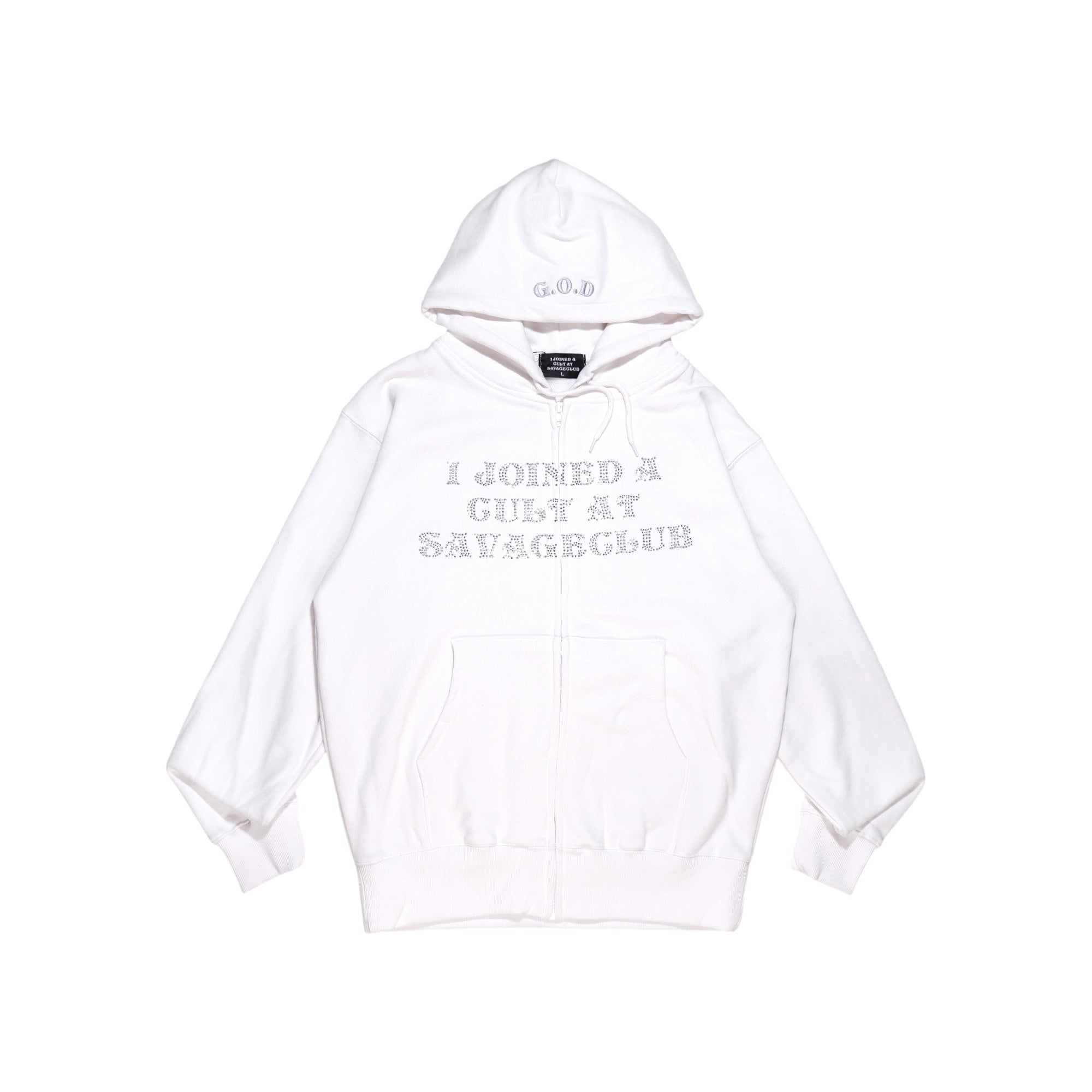 CULT STONE ZIP HOODIE
