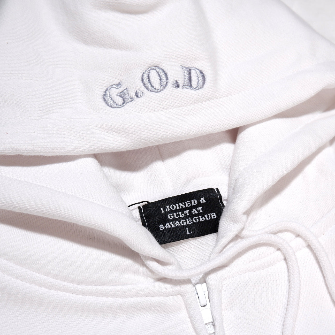 CULT AT STONE ZIP HOODIE