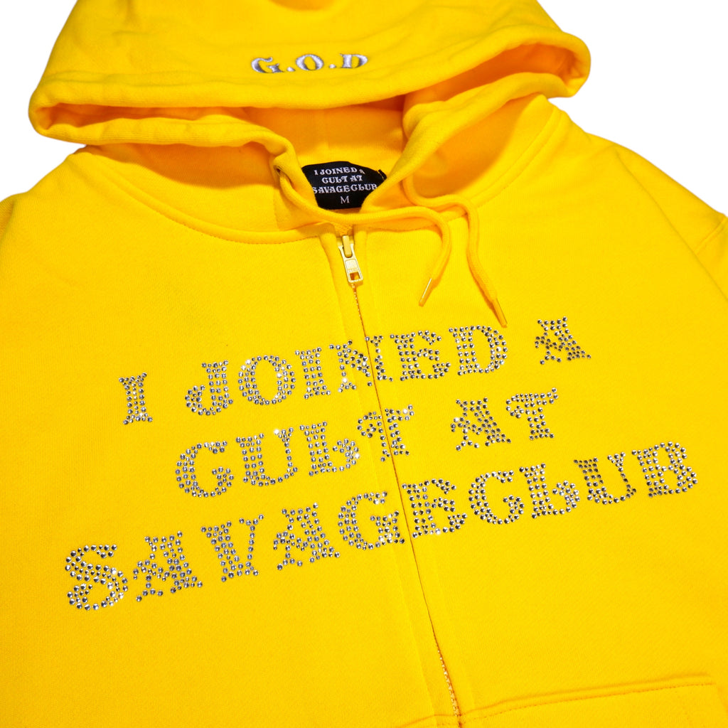 CULT STONE ZIP HOODIE