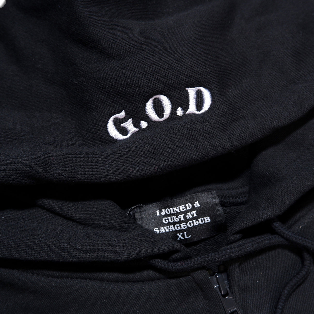 CULT AT STONE ZIP HOODIE