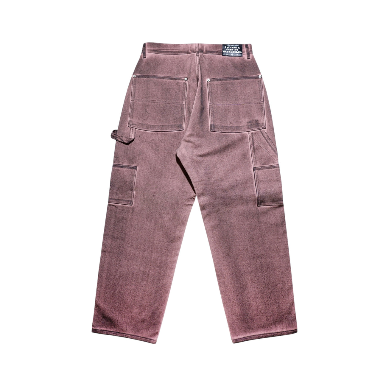 CULT OIL PAINT DENIM PANTS