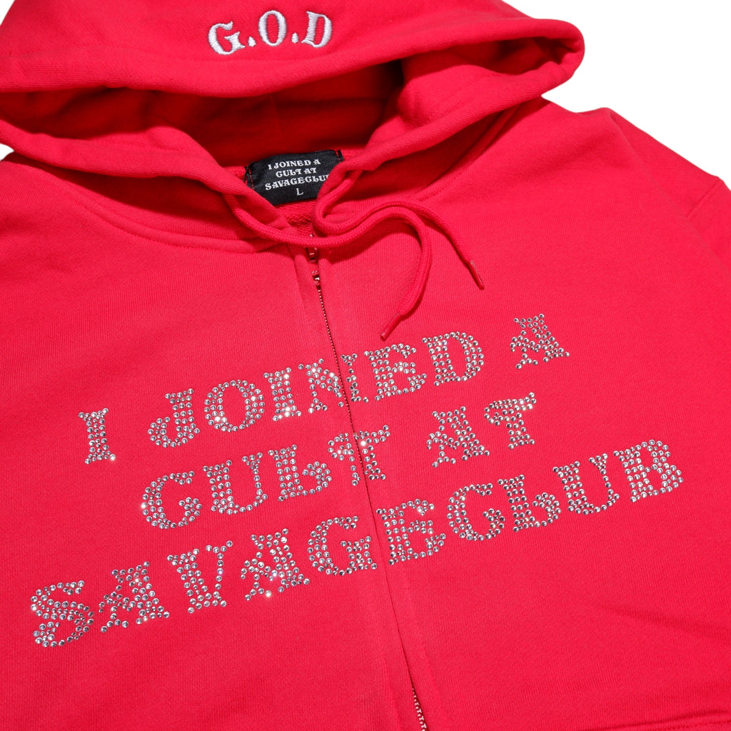 CULT STONE ZIP HOODIE