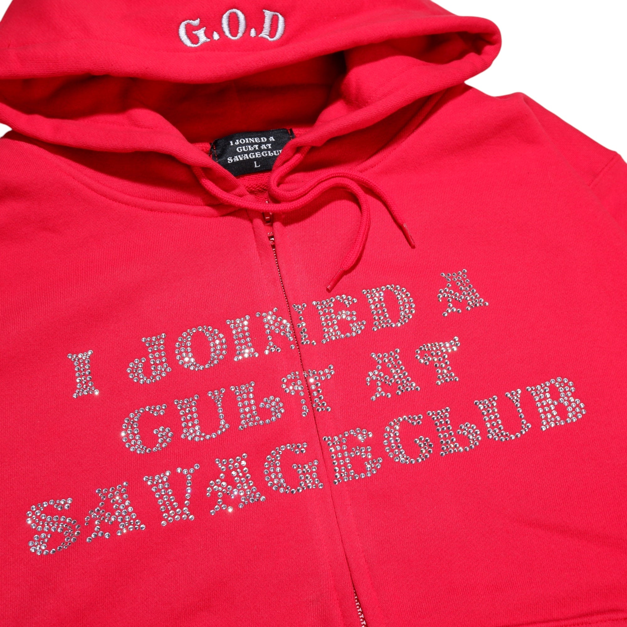 CULT STONE ZIP HOODIE