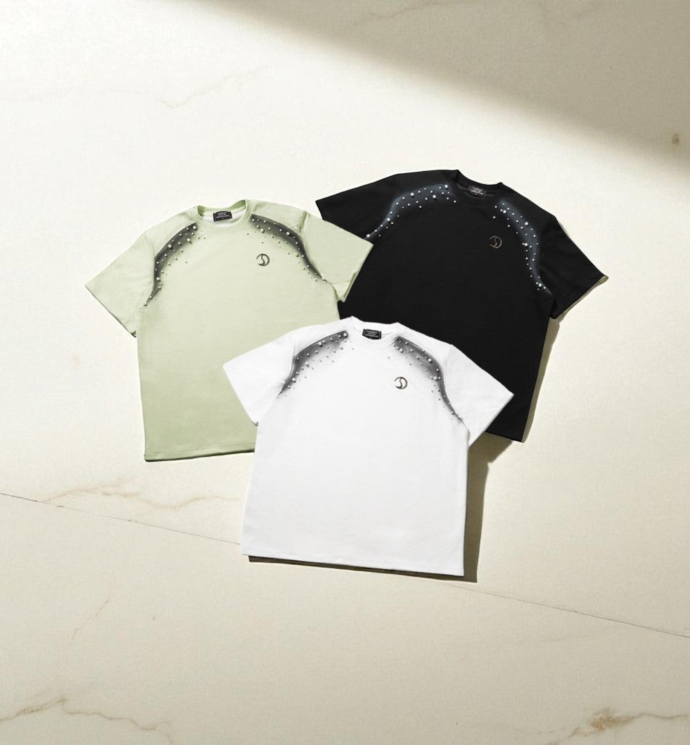 CRACK METAL PEARL TEE