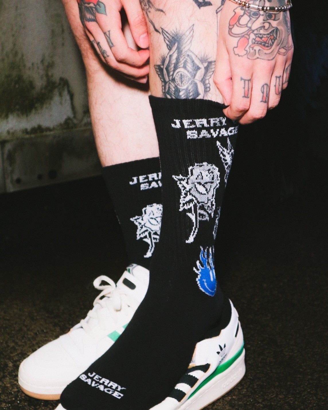 SC×JERRYTRAD SMILE FLASH SOX