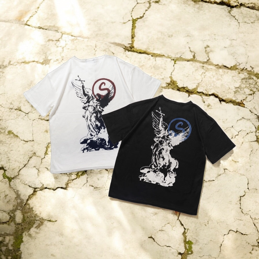 SATAN WAFFLE TEE