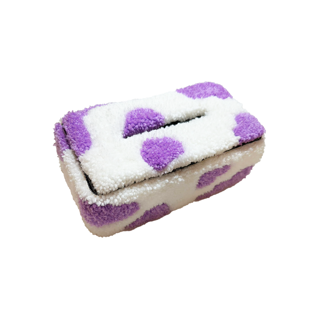 BUBBLE TISSUE CASE PURPLE