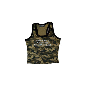 CULT STONE CAMO TANK TOP