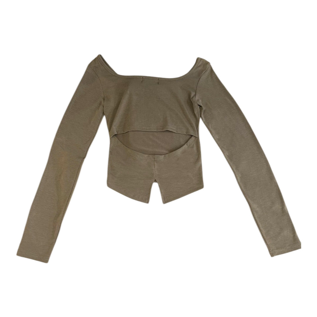 スクエアネックニット