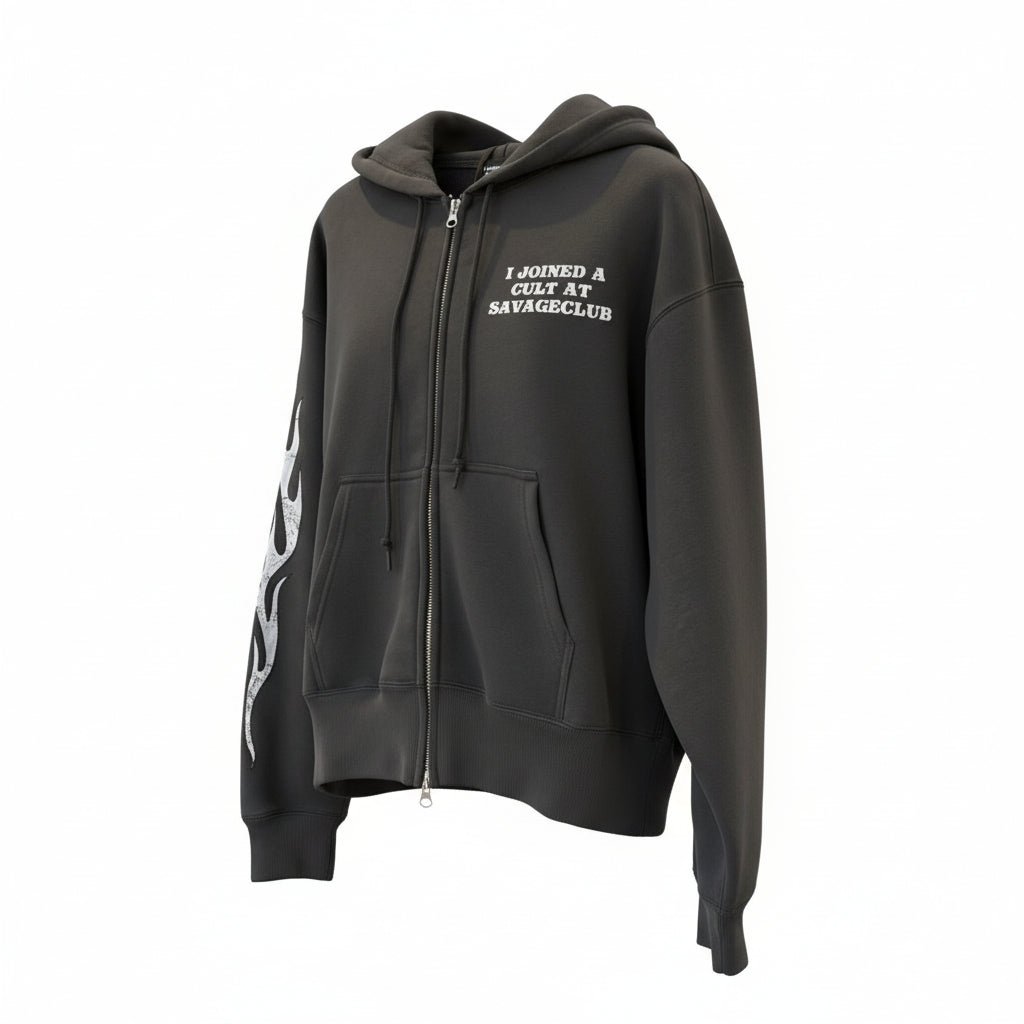 2026 BONE HORSE ZIP HOODIE