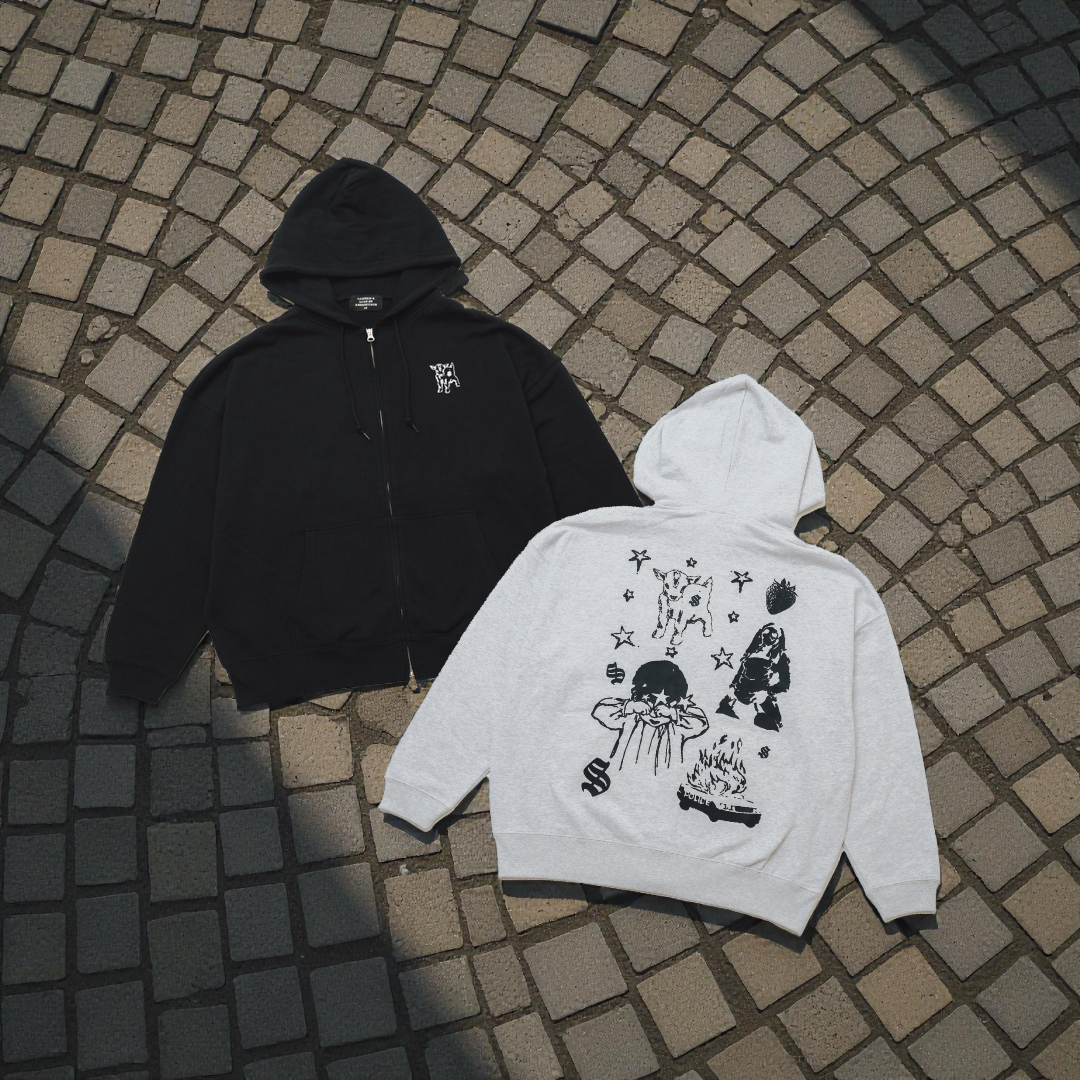 GOAT ZIP HOODIE